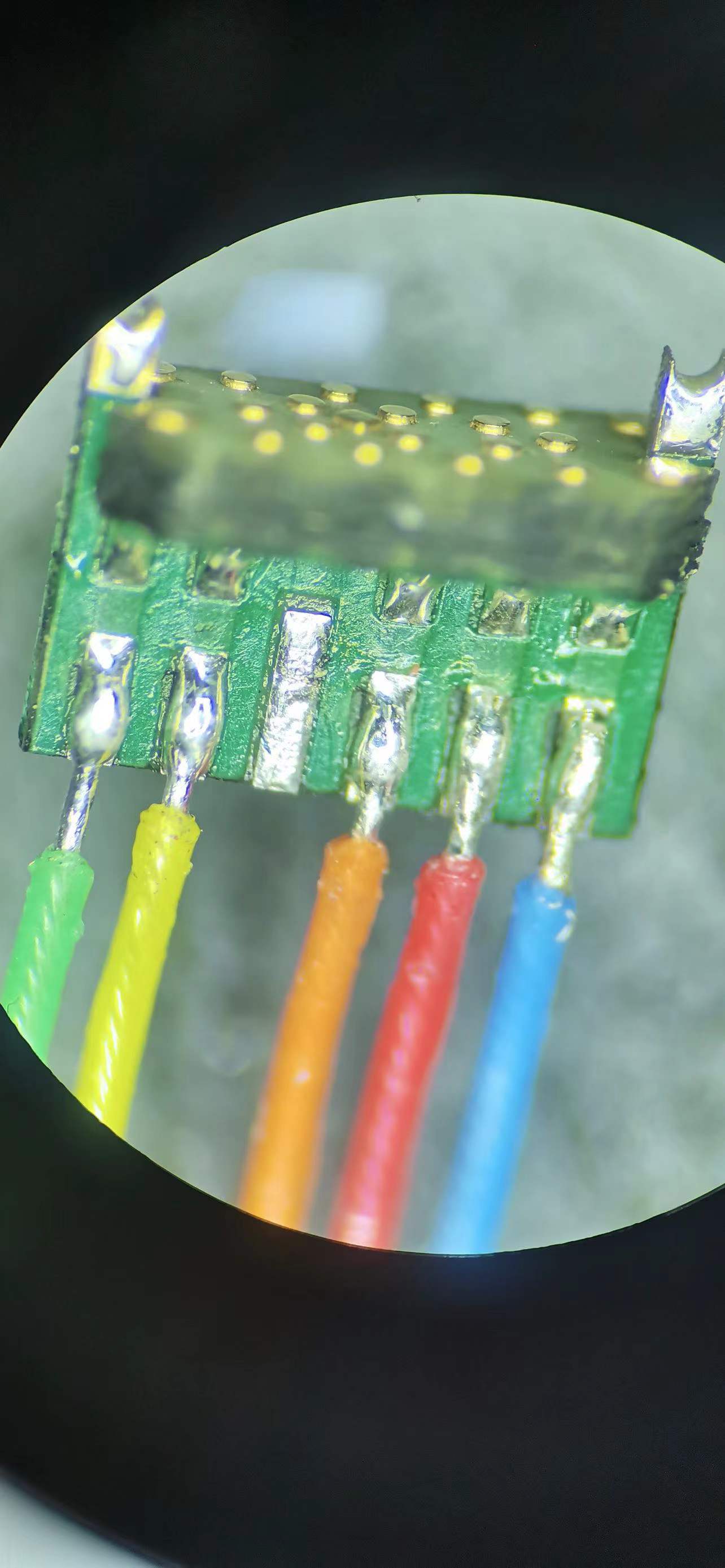 超小间距线束激光锡球焊接工艺